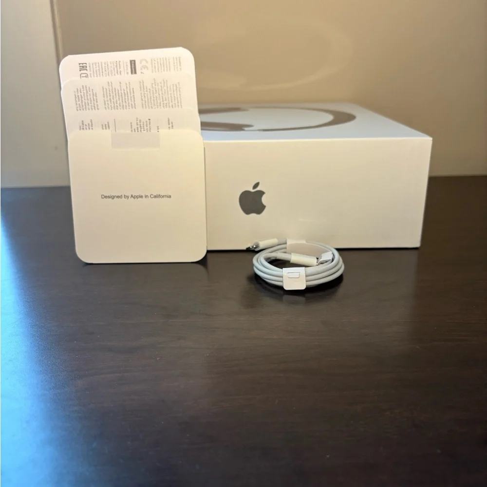 Apple Black VR Headset and Headphones